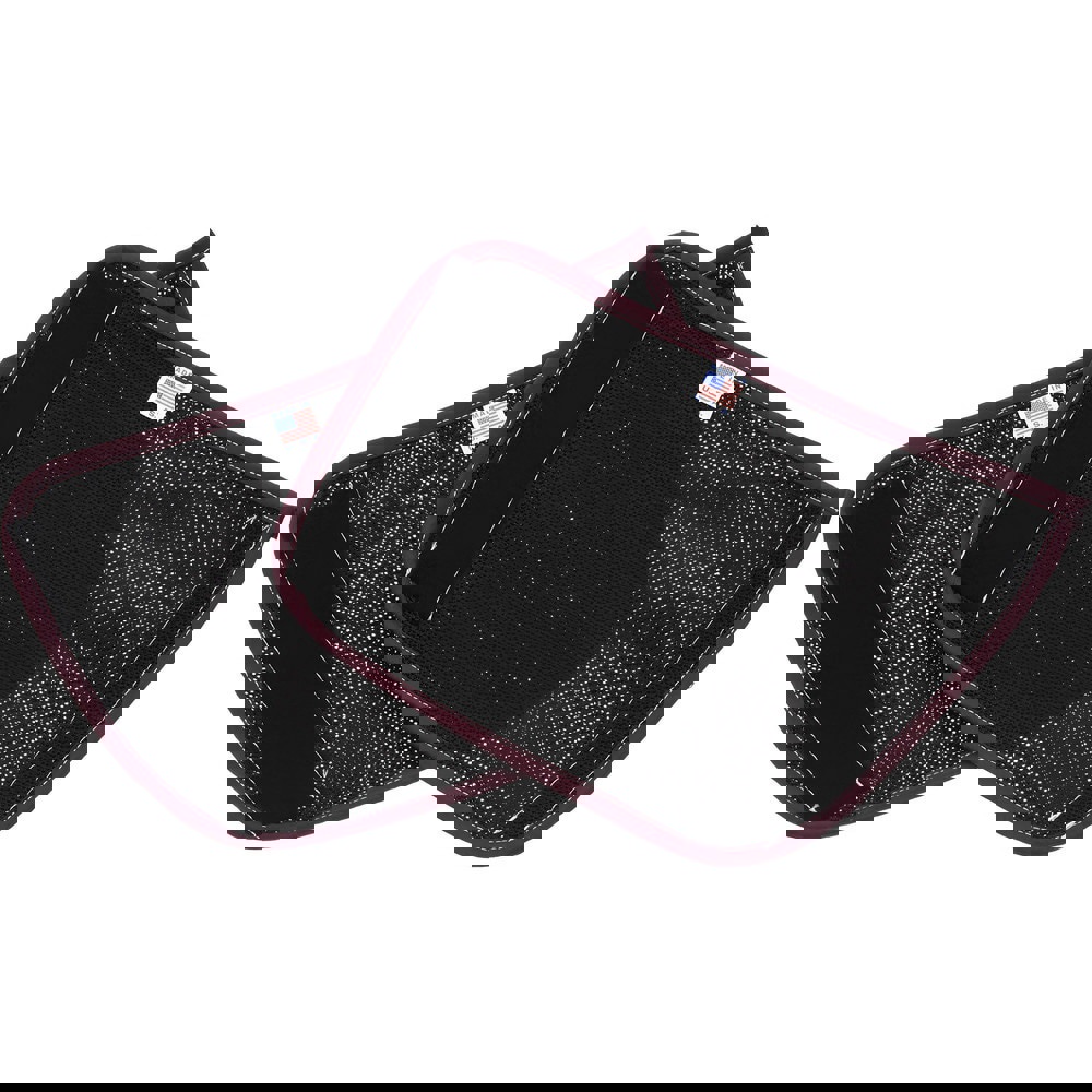 Sleeves: Size L, Cane Mesh, Black & Maro